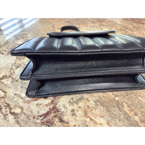 Urban Outfitters Compact Black Mini Handbag – Structured Evening Bag with Handle - Picture 2 of 10